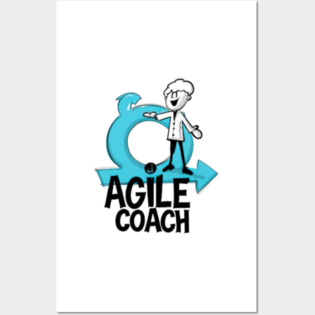 Agile Coach Wall Art by eSeaty